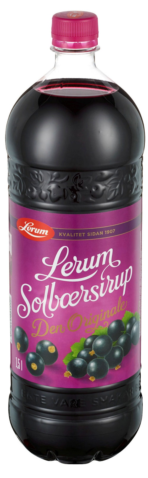 Bilde: © Lerum / Kolonial.no Lerum Lerum Solbærsirup 1,5 l