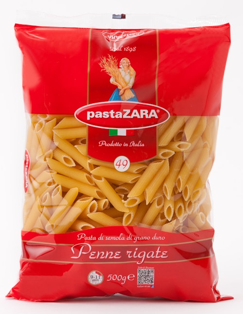 Pasta Zara Penne Rigate 500 g