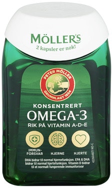 Bilde: © Möller's / Oda Möller's Möller's Den Originale 112 kapsler, 1 stk