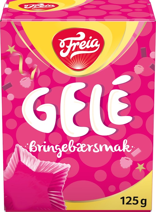 Bilde: © Freia / Oda Freia Bringebærgele 125 g