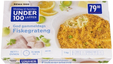 Bilde: © REMA 1000 / Oda REMA 1000 Fiskegrateng