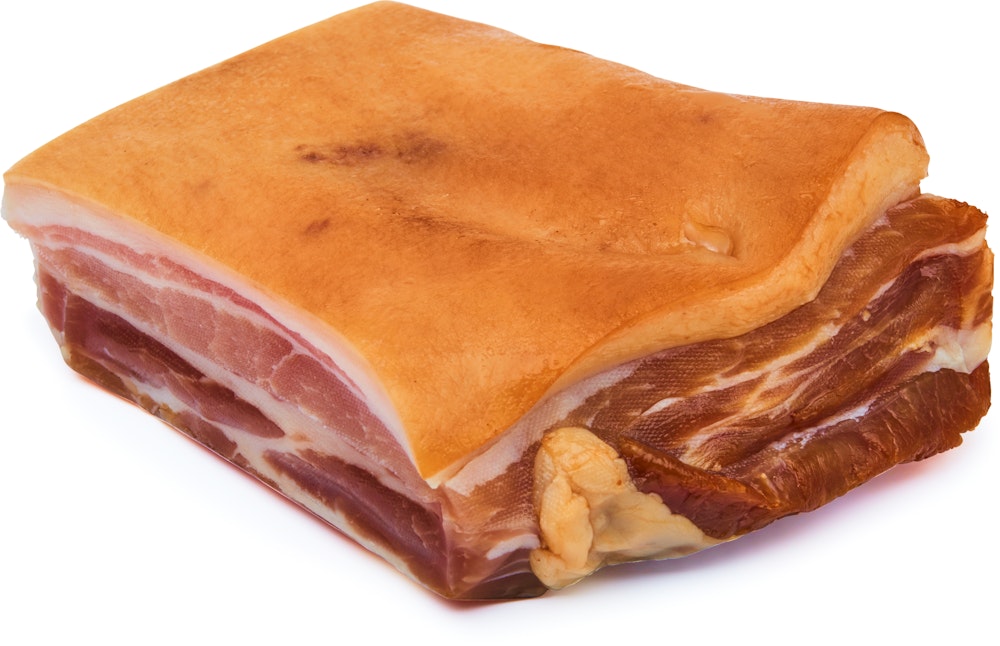Tørrsaltet bacon I Stk, 250 g