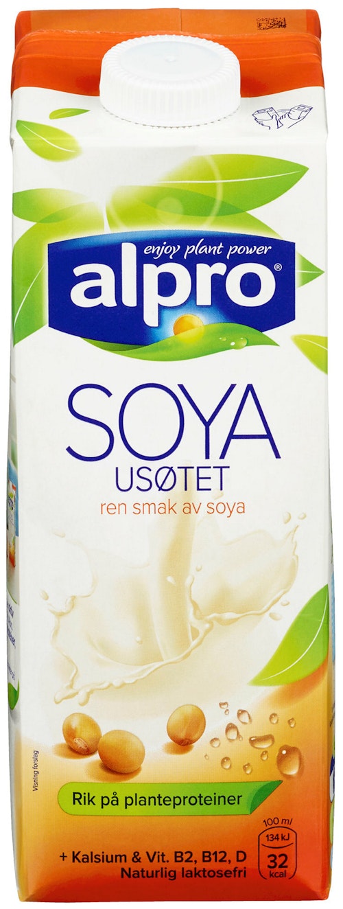 Bilde: © Alpro / Kolonial.no Alpro Soyadrikk Usøtet 1 l