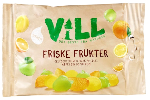 Bilde: © Vill / Kolonial.no Vill Nidar Vill Friske Frukter 120 g