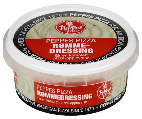 Bilde: © Peppes Pizza / Oda Peppes Pizza Peppes Originale Rømmedressing