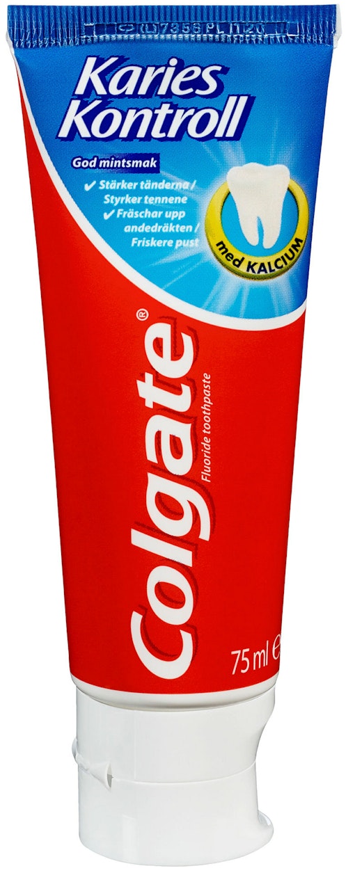 Bilde: © Colgate / Kolonial.no Colgate Tannkrem Karies Kontroll 75 ml