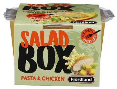Bilde: © Fjordland / Oda Fjordland Pasta & Kyllingsalat Box 200 g
