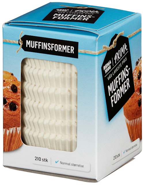 Bilde: © Prima / Oda Prima Muffinsformer