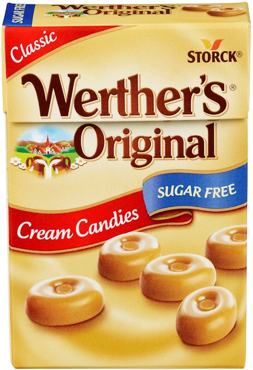 Bilde: © Werthers / Oda Werthers Werthers Original Drops Sukkerfri, 42 g