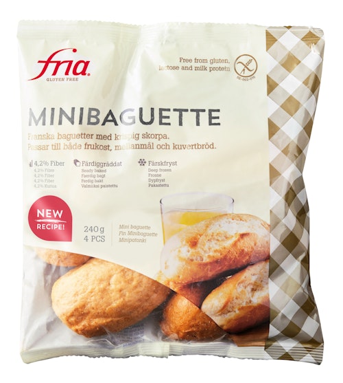 Bilde: © Fria / Kolonial.no Fria Fine Baguetter Glutenfri, 240 g