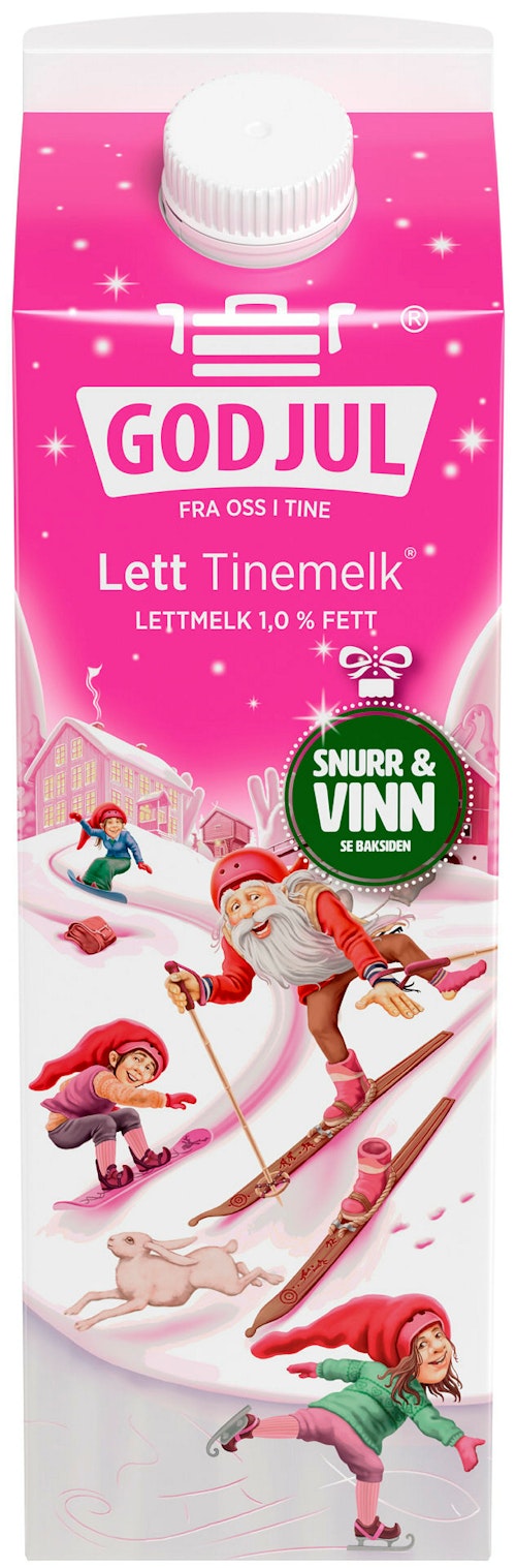 Bilde: © Tine / Kolonial.no Tine TineMelk Lett 1 l