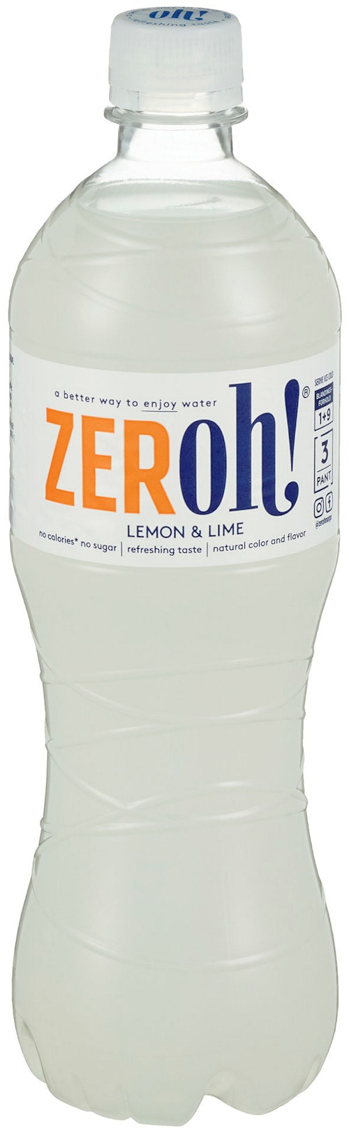 Bilde: © Zeroh! / Kolonial.no Zeroh! Sitron & Lime 0,8 l