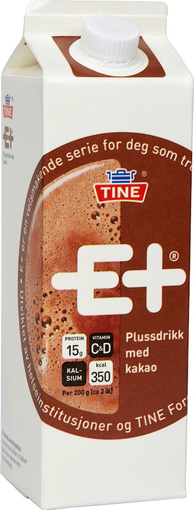 Tine E+ Plussdrikk Kakao