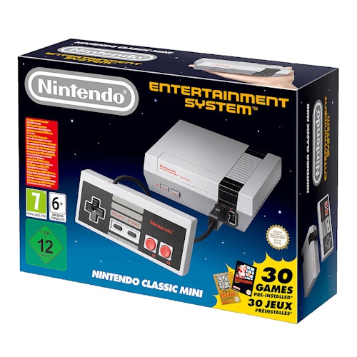 Bilde: © Nintendo / Kolonial.no Nintendo Nintendo Classic Mini NES Spillkonsoll, 1 stk
