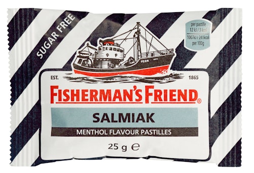 Bilde: © Lofthouse's / Kolonial.no Lofthouse's Fisherman's Friend Salmiak, 25 g