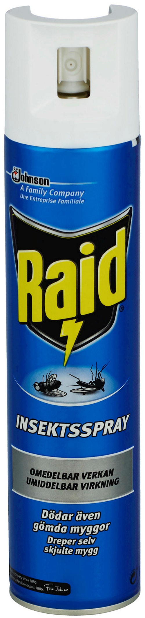 Bilde: © Raid / Oda Raid Insektsmiddel Spray 300 ml