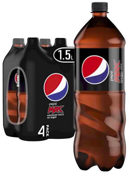 Bilde: © PepsiCo / Oda PepsiCo Pepsi Max 4 x 1,5l, 6 l