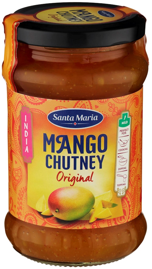Bilde: © Santa Maria / Kolonial.no Santa Maria Mango Chutney Orginal, 350 g