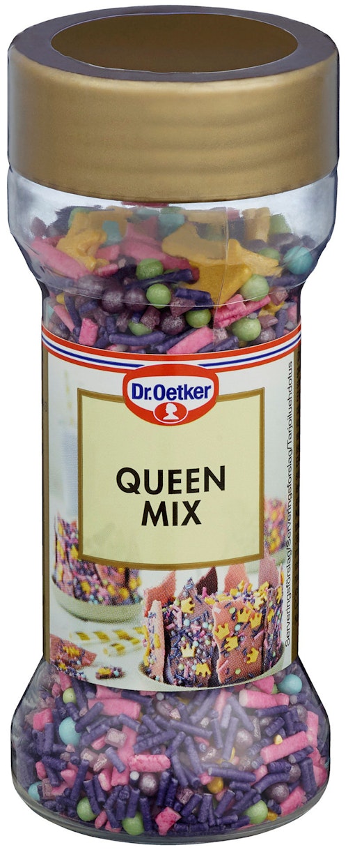 Bilde: © Dr. Oetker / Kolonial.no Dr. Oetker Queen Mix Strøssel 50 g