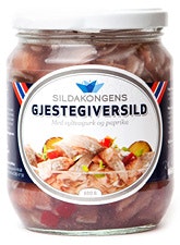 Bilde: © Sildakongen / Kolonial.no Sildakongen Gjestgiversild 600 g