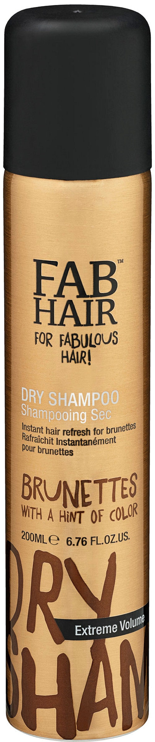 Fab Hair Dry Shampo Brunette 200 ml