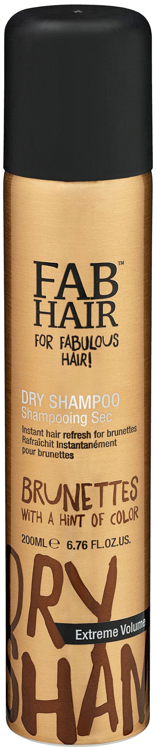 Bilde: © Fab Hair / Oda Fab Hair Dry Shampo Brunette 200 ml