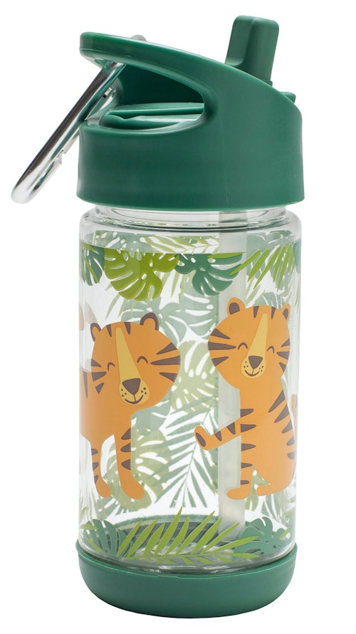 Bilde: © Sprell / Oda Sprell Flip & Sip drikkeflaske med tiger