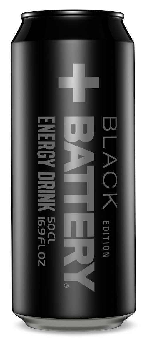 Bilde: © Battery / Kolonial.no Battery Battery Black Edition 0,5 l