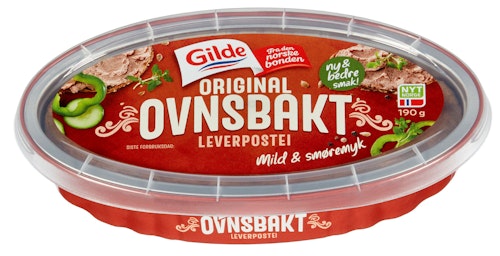 Bilde: © Gilde / Oda Gilde Ovnsbakt Leverpostei Original