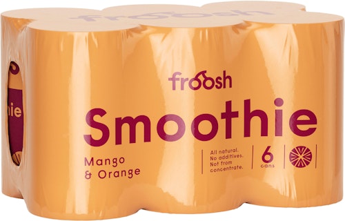 Bilde: © Froosh / Oda Froosh Smoothie Mango & Appelsin 6 x 150ml, 900 ml