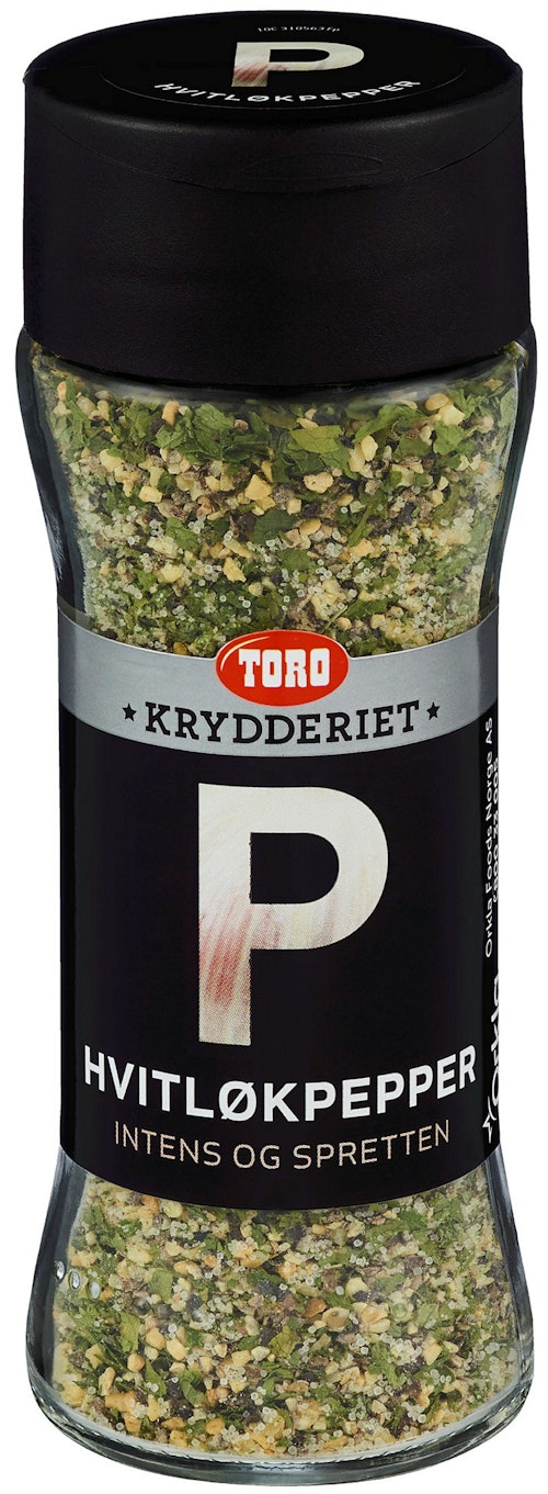 Bilde: © Toro / Kolonial.no Toro Hvitløkpepper Hel, 82 g