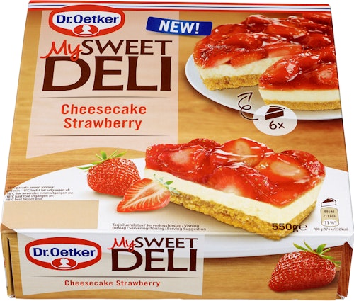 Bilde: © Dr. Oetker / Oda Dr. Oetker Cheesecake Strawberry