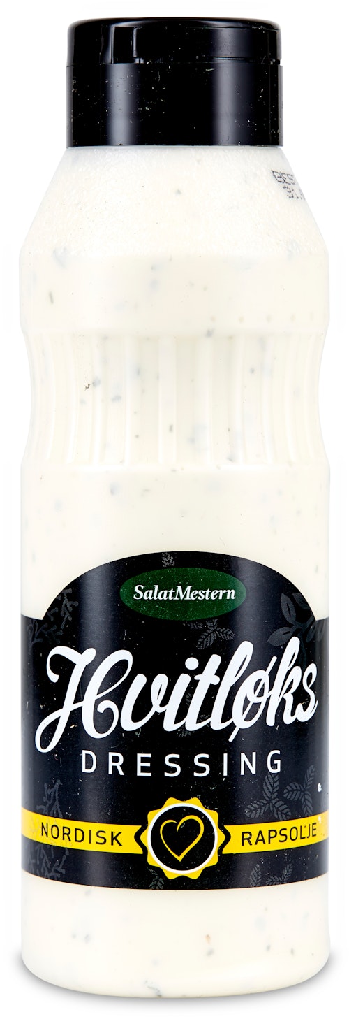 Bilde: © Salatmester'n / Kolonial.no Salatmester'n Hvitløksdressing 380 g