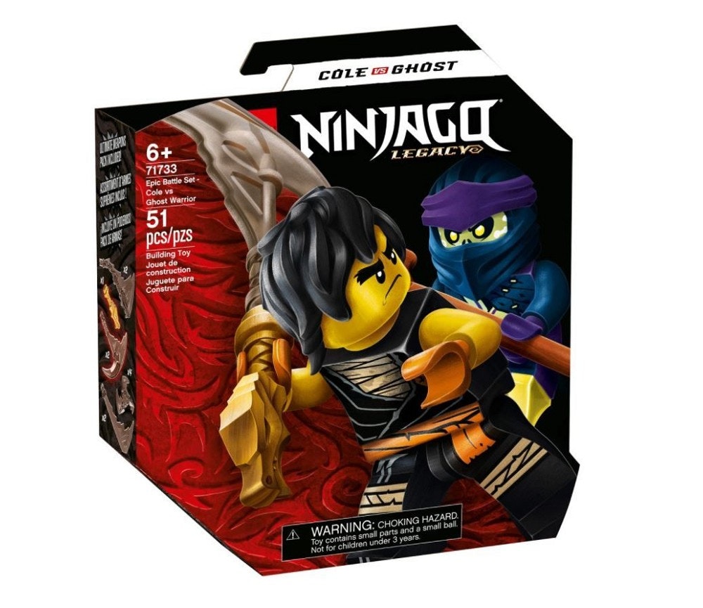 LEGO Ninjago Cole mot gjenferdkriger
