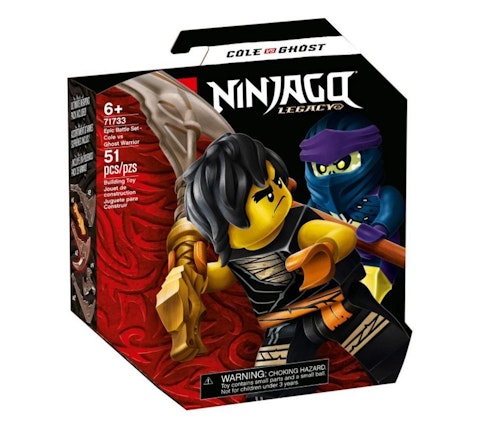 Bilde: © LEGO / Oda LEGO LEGO Ninjago Cole mot gjenferdkriger 1 stk