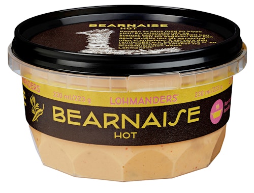 Bilde: © Lohmanders / Kolonial.no Lohmanders Bearnaise Hot 230 ml