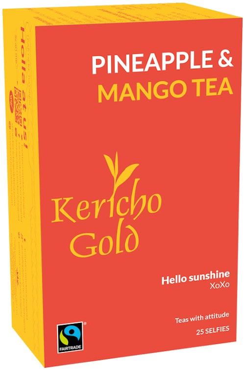 Bilde: © Kericho Gold / Kolonial.no Kericho Gold Ananas & Mango Te 25 stk