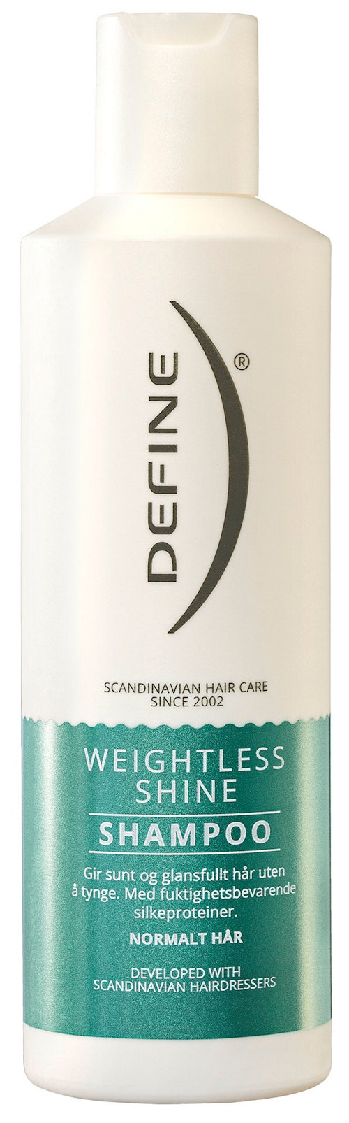 Bilde: © Define / Kolonial.no Define Shampoo Weightless shine, 250 ml