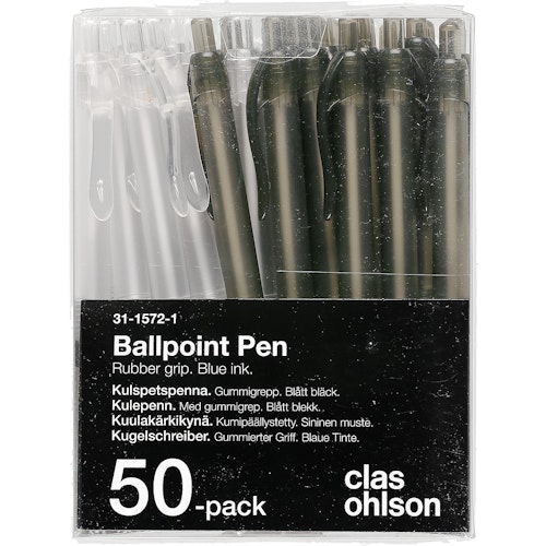 Bilde: © Clas Ohlson / Oda Clas Ohlson Kulepenner 50 stk