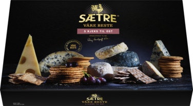 Bilde: © Sætre / Oda Sætre Sætres Beste 5 Beste til Ost, 170 g