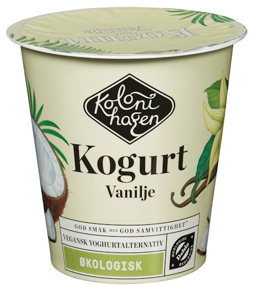 Bilde: © Kolonihagen / Oda Kolonihagen Kogurt Med Vanilje Økologisk, 125 g