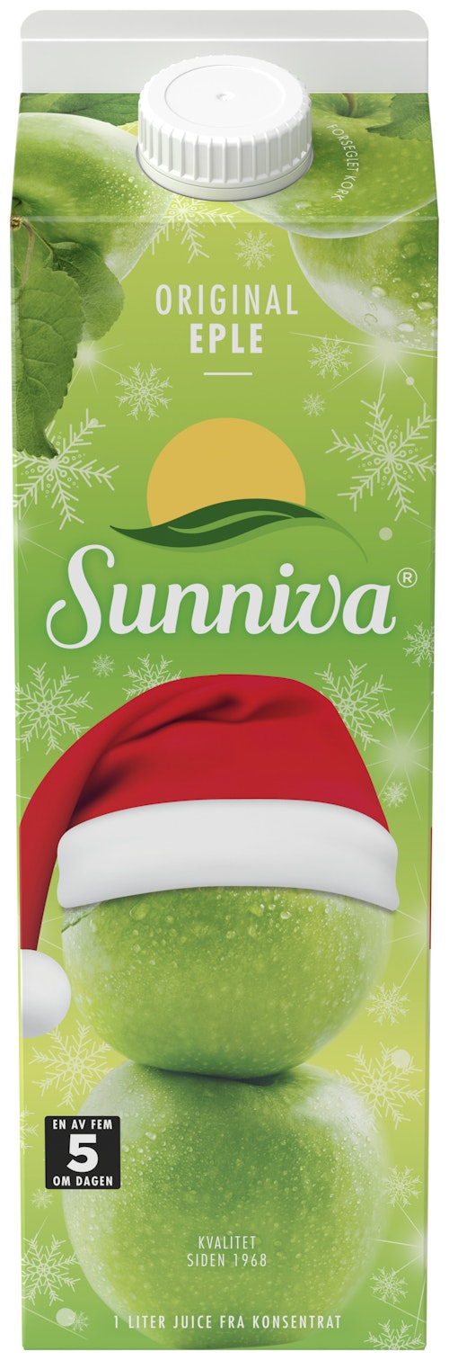 Bilde: © Sunniva / Kolonial.no Sunniva Orginal Eplejuice 1 l