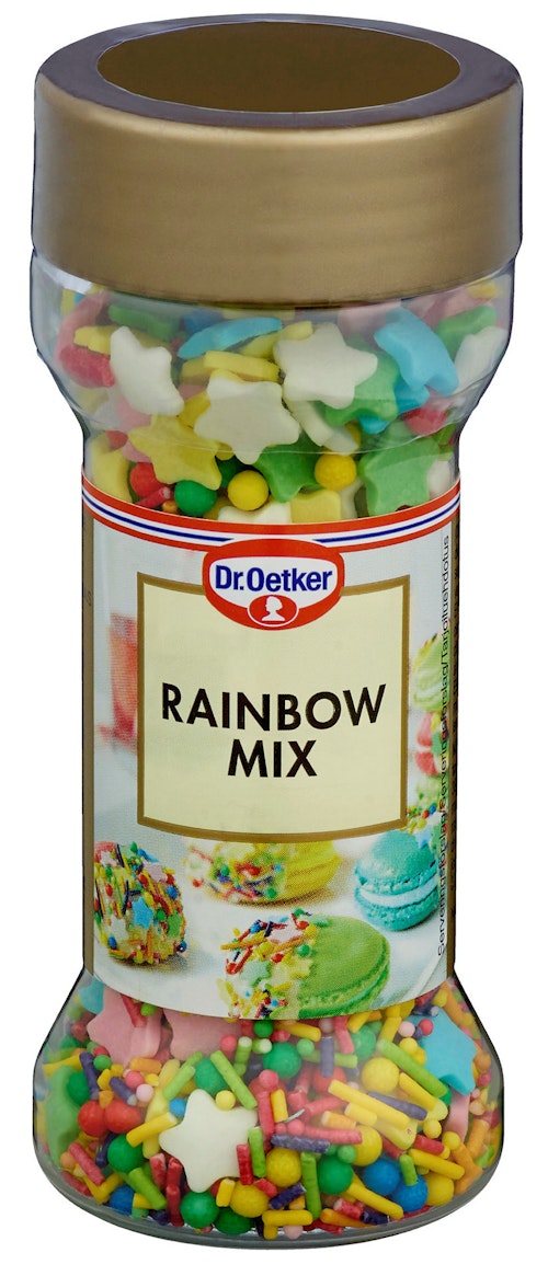 Bilde: © Dr. Oetker / Oda Dr. Oetker Rainbow Mix Strøssel