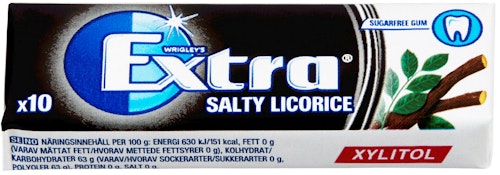 Bilde: © Extra / Kolonial.no Extra Extra Salty Licorice 14 g