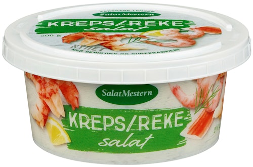 Bilde: © Salatmester'n / Kolonial.no Salatmester'n Kreps- & Rekesalat 200 g