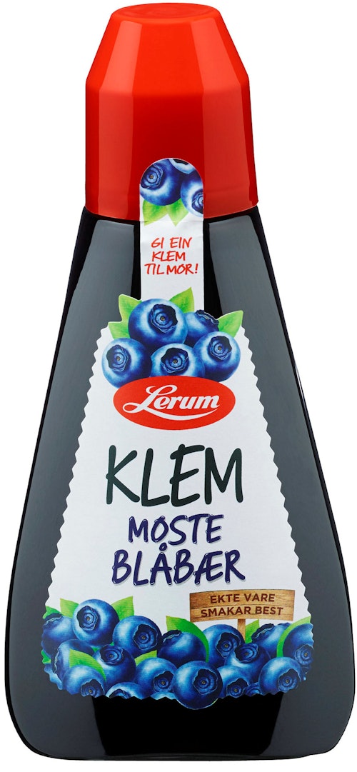 Bilde: © Lerum / Kolonial.no Lerum Klem Blåbær 420 g