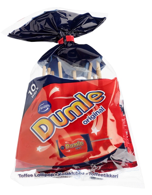 Bilde: © Fazer / Kolonial.no Fazer Dumle Lollipop 10 stk