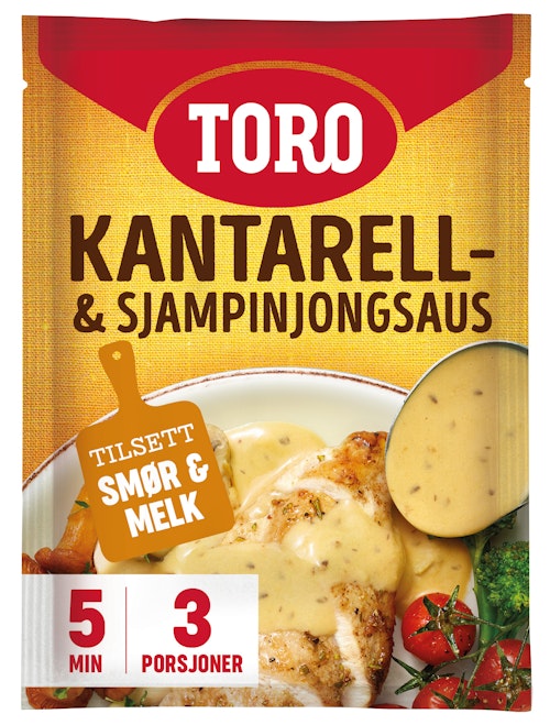Bilde: © Toro / Oda Toro Kantarell & Sjampinjongsaus