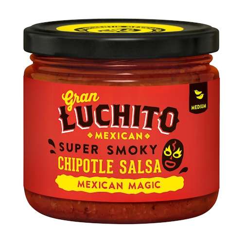 Bilde: © Gran Luchito / Kolonial.no Gran Luchito Gran Luchito Chipotle Salsa 300 g