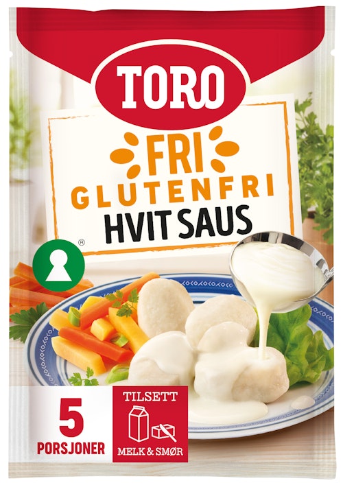 Bilde: © Toro / Oda Toro Glutenfri Hvit Saus